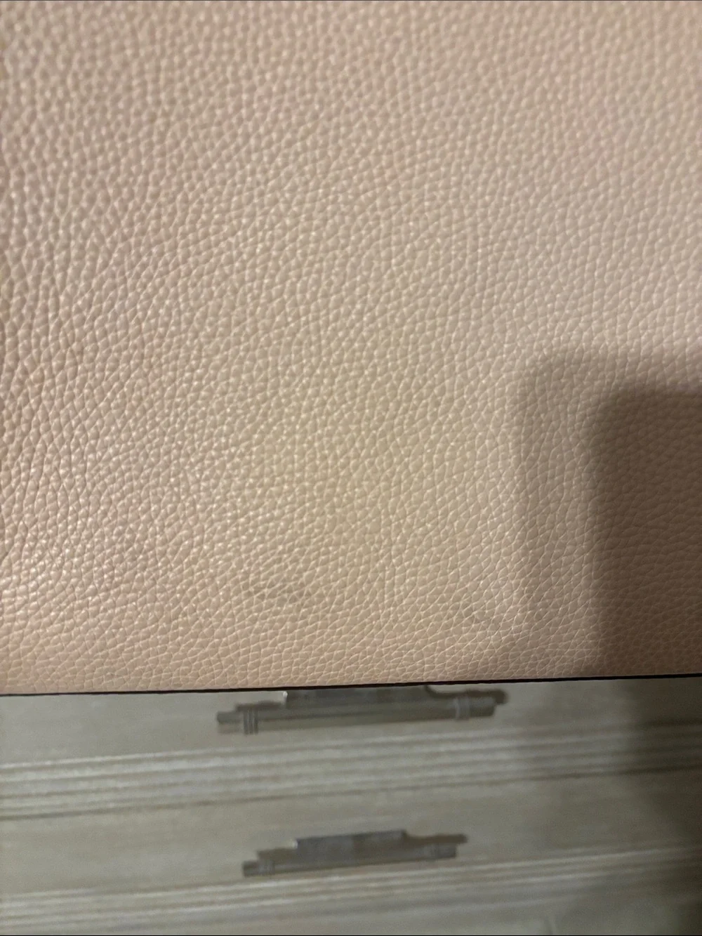 Tory Burch Pale Pink Pebbled Leather Tote